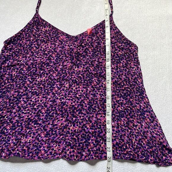 Eight Sixty Multicolored Flowing Tank Top with Adjustable Straps (Size: M) - Picture 11 of 11